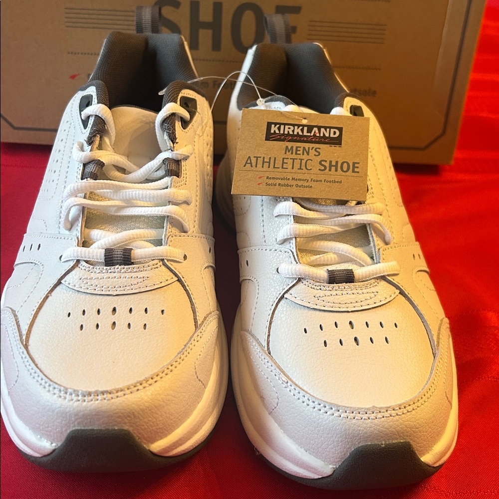 Kirkland Signature White and Black Sneakers - Picture 3 of 3